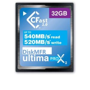DiskMFR CFast Industrial 2.0 Memory Card 32GB