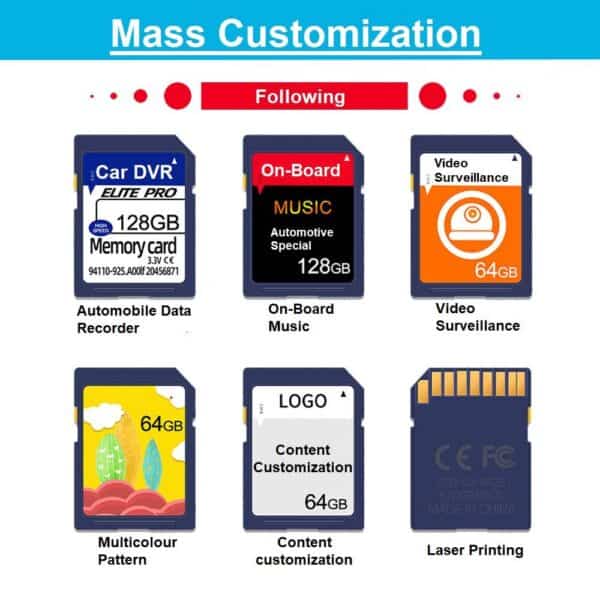 CID SDSDHC Card Mass Customization