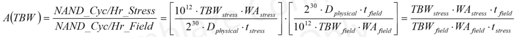 Calculation-method-of-TBW-acceleration-factor