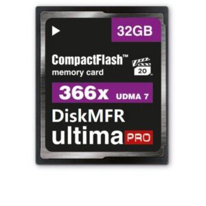 366x 32GB Compact Flash Card