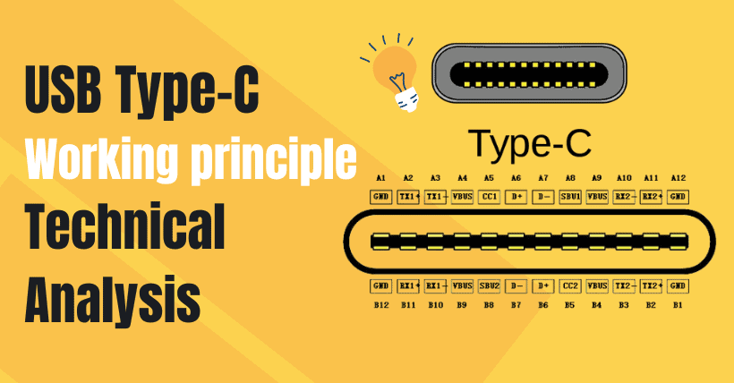USB type-c Working principle and technical analysis