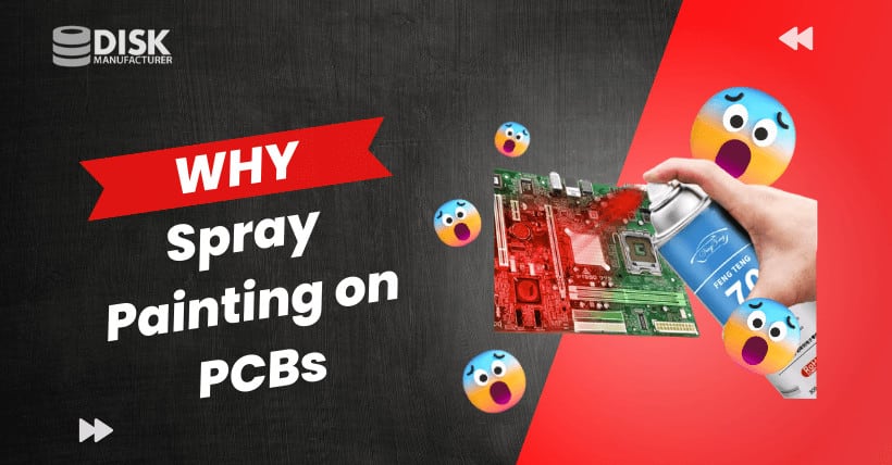 Spray Painting on PCB