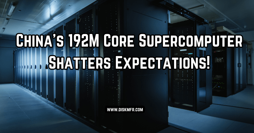 China's 192M Core Supercomputer Shatters Expectations!