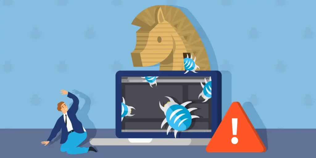 Computer Infected with Trojan Program