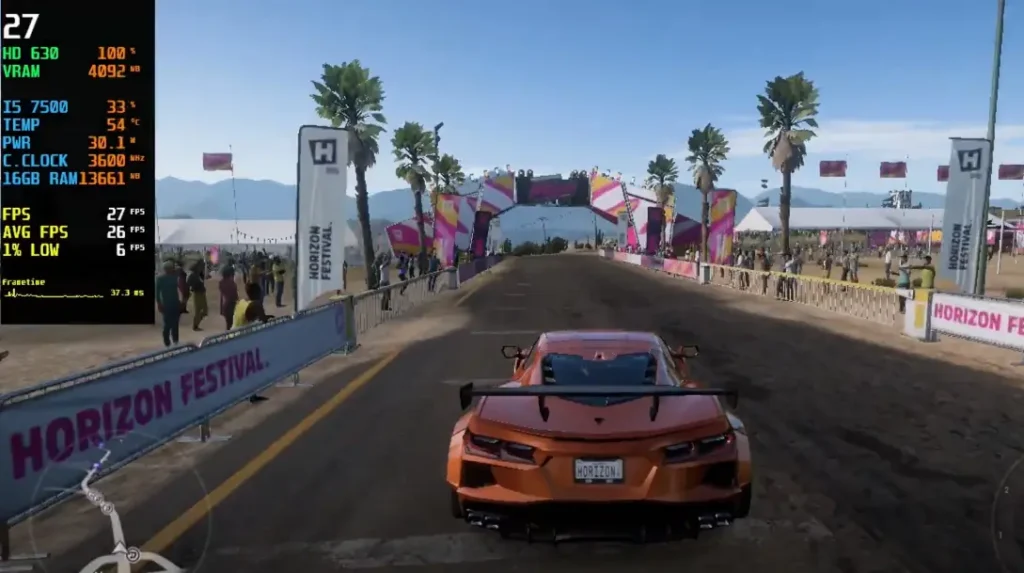 Forza Horizon 5 of Core i5-7500