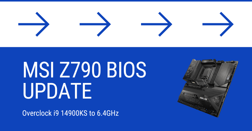 Overclock i9 14900KS to 6.4GHz with BIOS Update