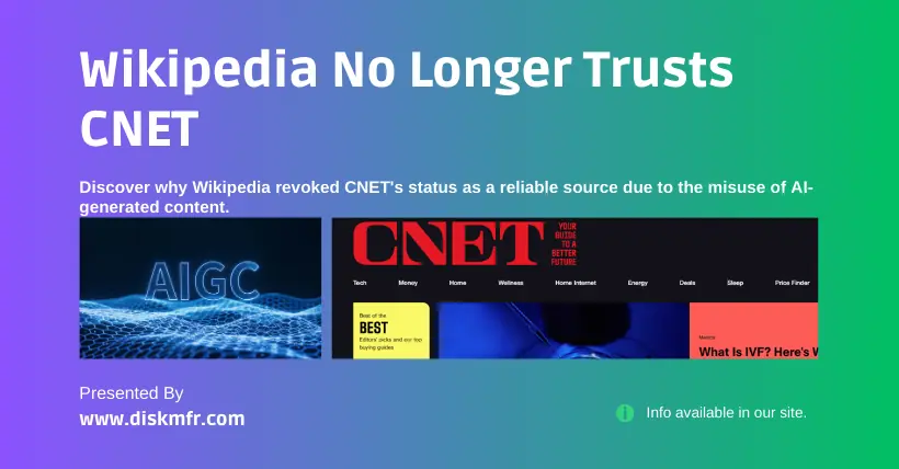 Wikipedia No Longer Trusts CNET AI Misuse Scandal!