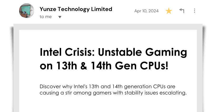Intel Crisis: Unstable Gaming on 13th & 14th Gen CPUs!