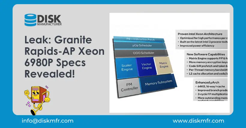 Leak Granite Rapids-AP Xeon 6980P Specs Revealed!
