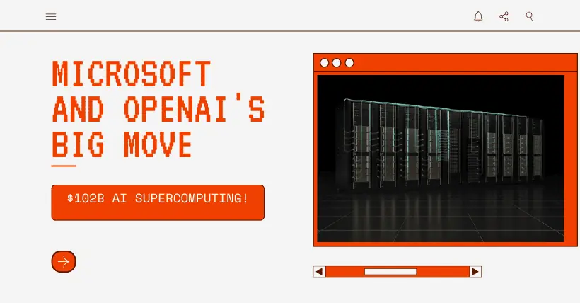 Microsoft and OpenAI's Big Move $102B AI Supercomputing!