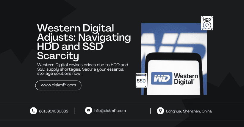 Western Digital Adjusts Navigating HDD and SSD Scarcity