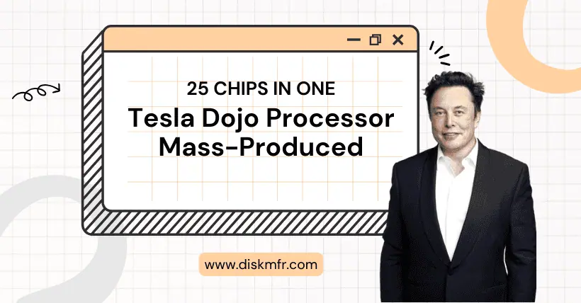 Tesla Dojo Processor Mass-Produced 25 Chips in One