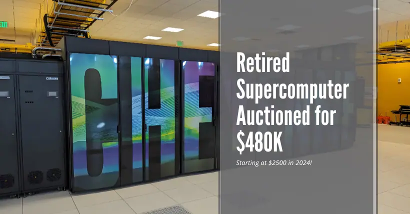US Government 'Cheyenne' Supercomputer Fetches $480K