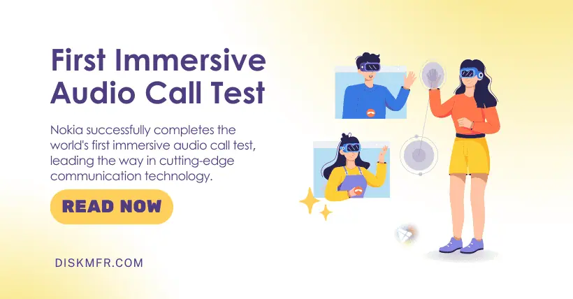 Nokia Completes First Immersive Audio Call Test