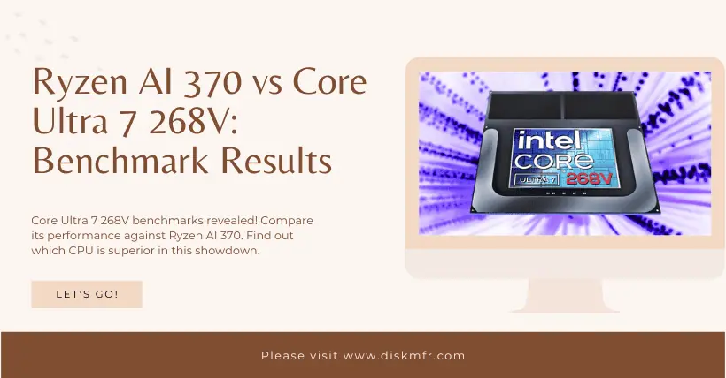 Ryzen AI 370 vs Core Ultra 7 268V: Benchmark Results