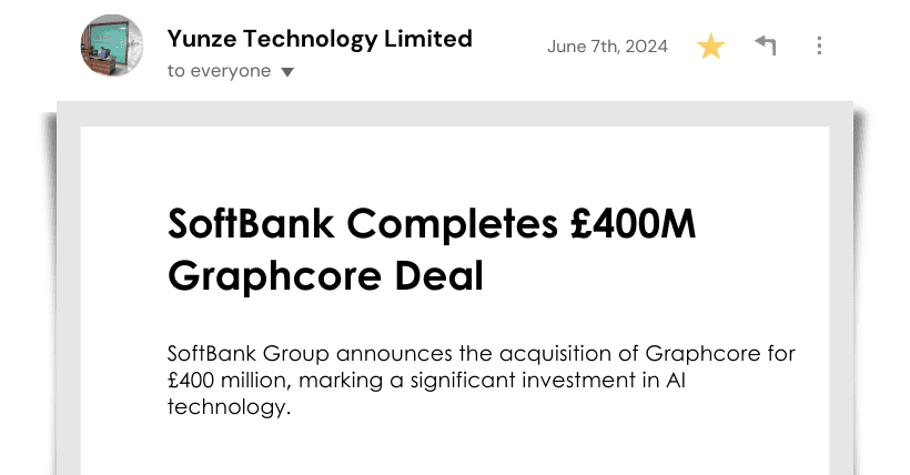 SoftBank Completes £400M Graphcore Deal