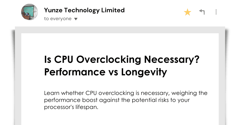 Is CPU Overclocking Necessary? Performance vs Longevity