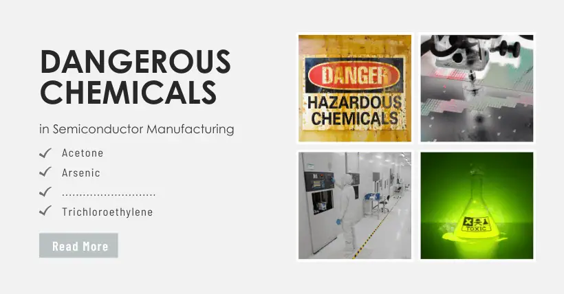 Dangerous Chemicals in Semiconductor Manufacturing Process