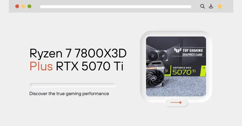 How Fast is Ryzen 7 7800X3D with RTX 5070 Ti in Games