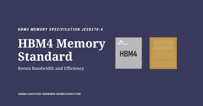 HBM4 Memory Standard: Boosts Bandwidth and Efficiency