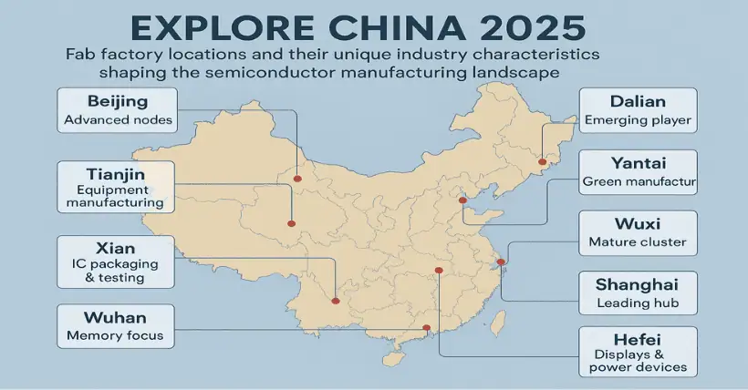 2025 China Fab Plant Map and Key Industry Highlights
