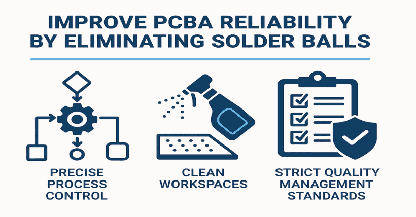 Prevent Solder Ball Defects in PCBA Manufacturing