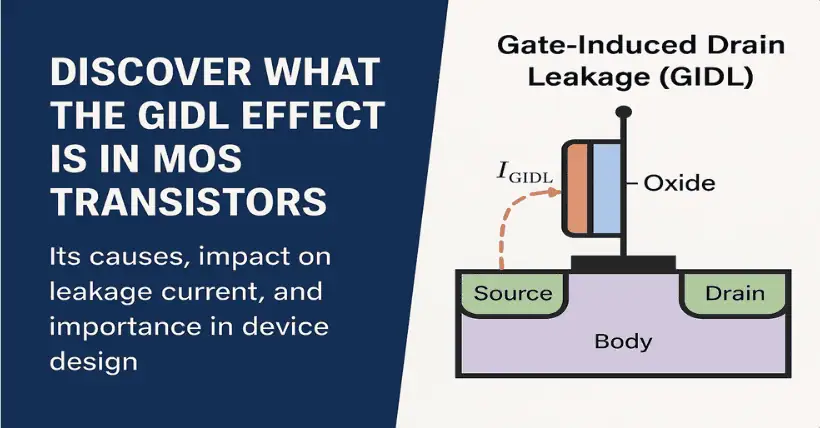 GIDL Effect Explained in MOSFET Device Operation
