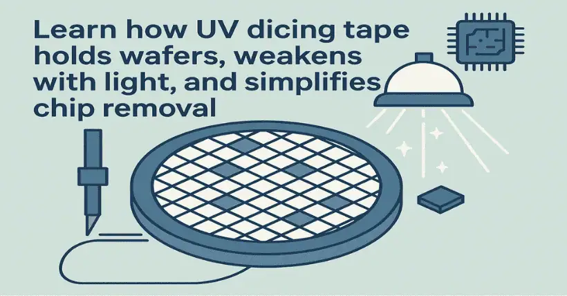 UV Tape for Wafer Dicing: How It Works and Peels