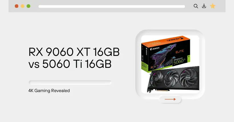 RX 9060 XT 16GB vs RTX 5060 Ti 16GB: 4K Gaming Revealed