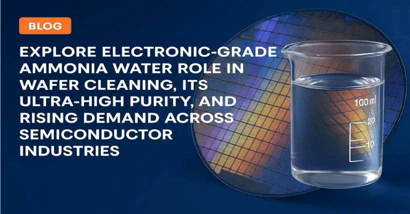 Unveiling Ultra-Pure Ammonia Water for Advanced Chipmaking