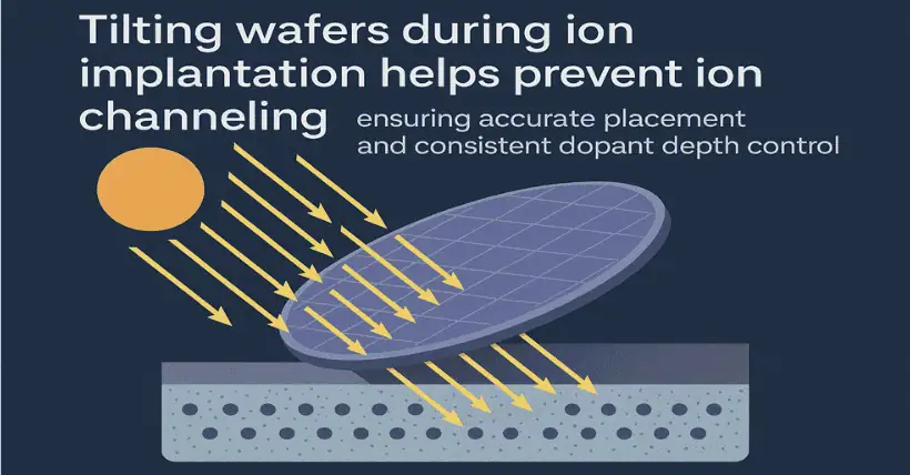 Why Are Semiconductor Wafers Tilted in Implantation